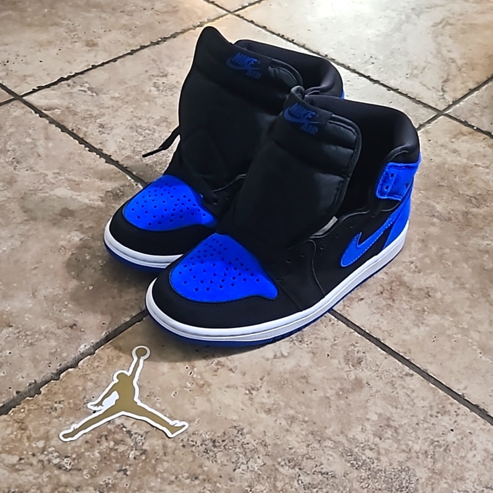 Nike Air Jordan 1 High Royal Reimagined Black Royal Blue DZ5485-042 size 8 - 14
